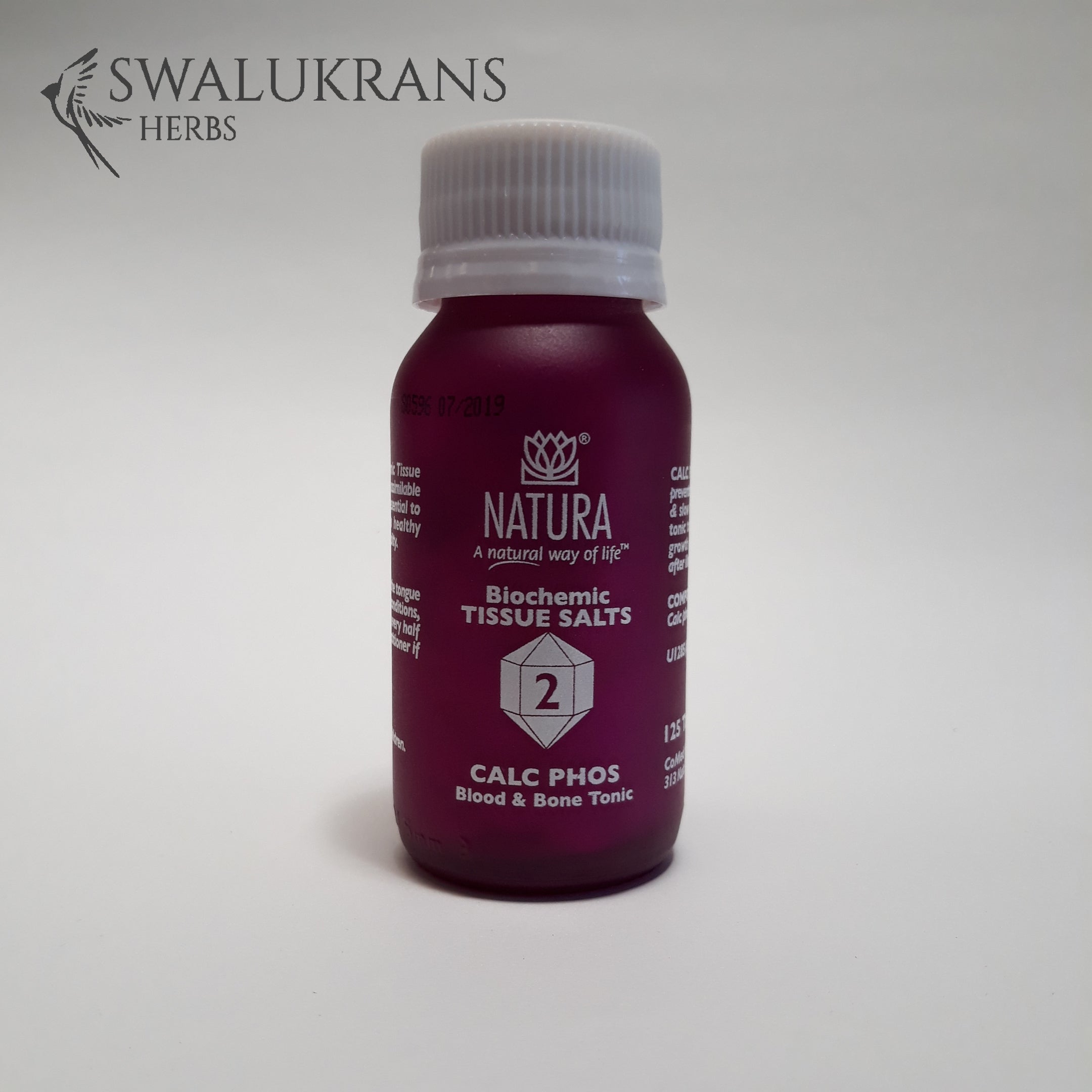 Natura  Tissue Salts - Calc Phos No. 2  (125 Tablets)