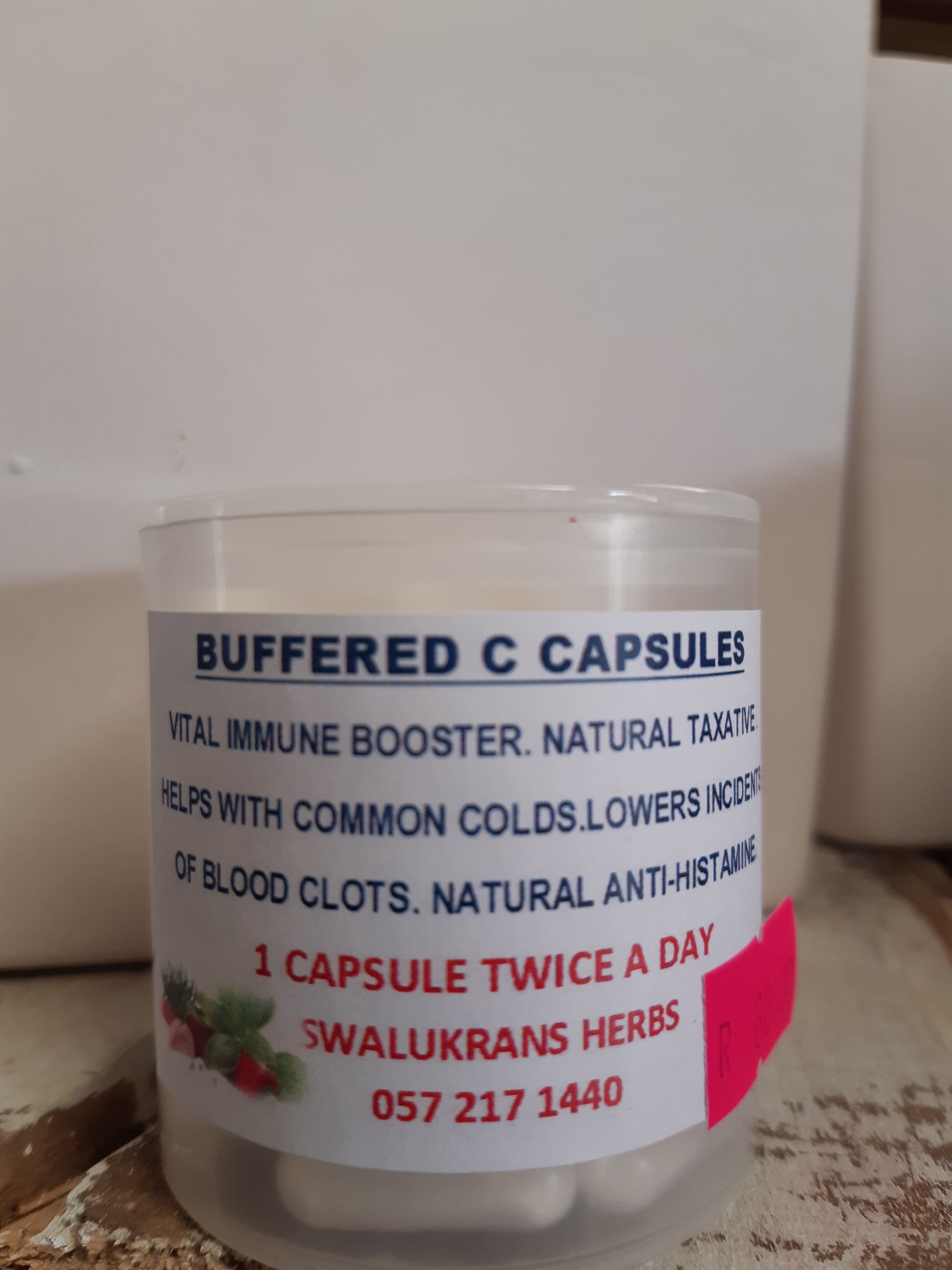 BUFFERED C 60 caps