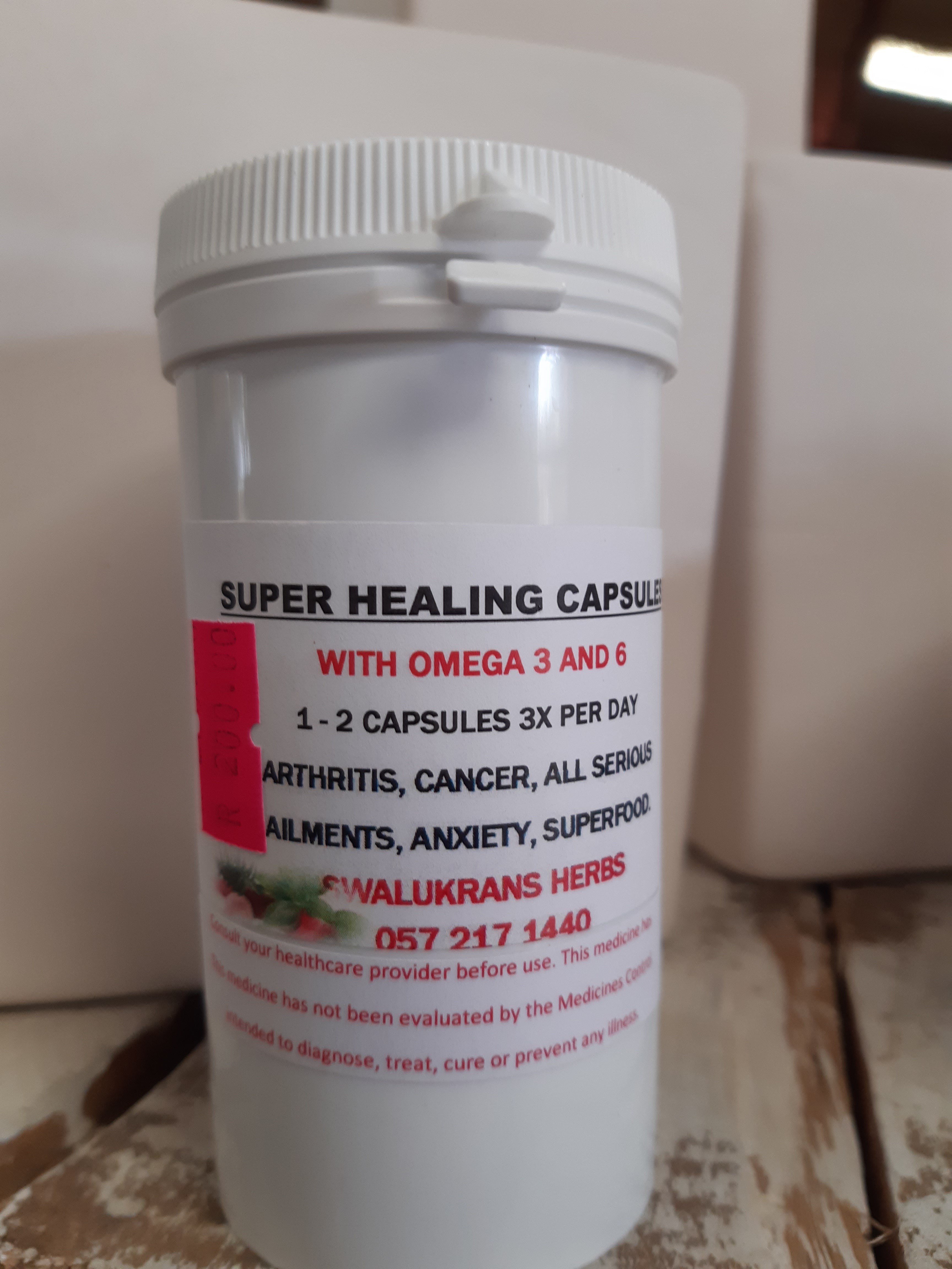 Super Healing Capsules 120 caps