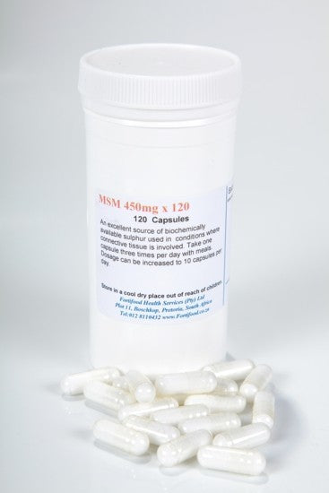 MSM 450mg (120 Capsules)