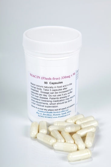 NIACIN - Flush-free 330mg (90 Capsules)
