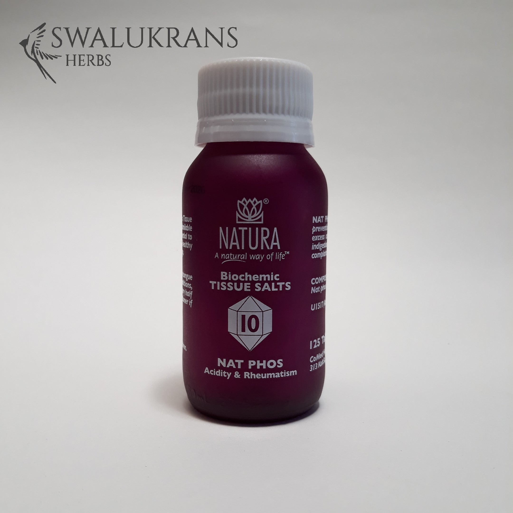 Natura Tissue Salts - Nat Phos No 10  (125 Tablets)