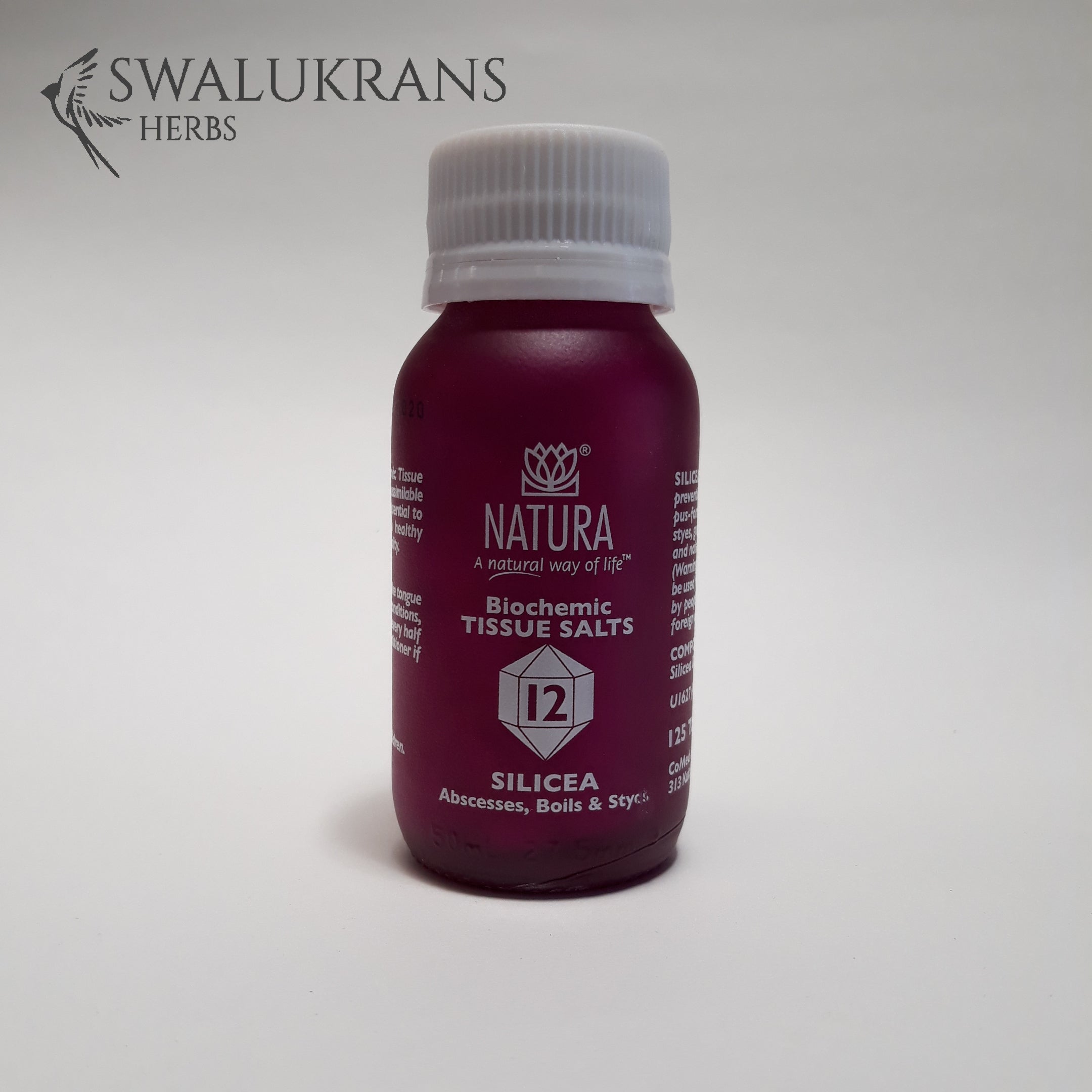 Natura Tissue Salts - Silicea No 12  (125 Tablets)